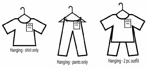 Hanger and Tag Placement